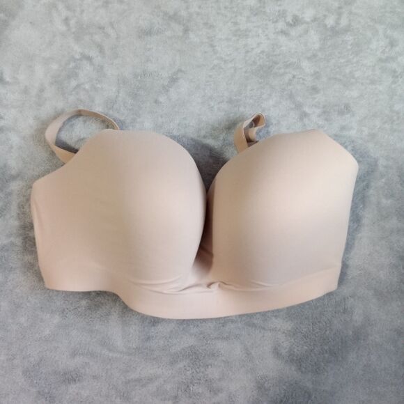 Soma 38DD Enbliss Wireless Bra Beige Nude Padded Seamless Comfort‎ Stretch - Picture 9 of 10
